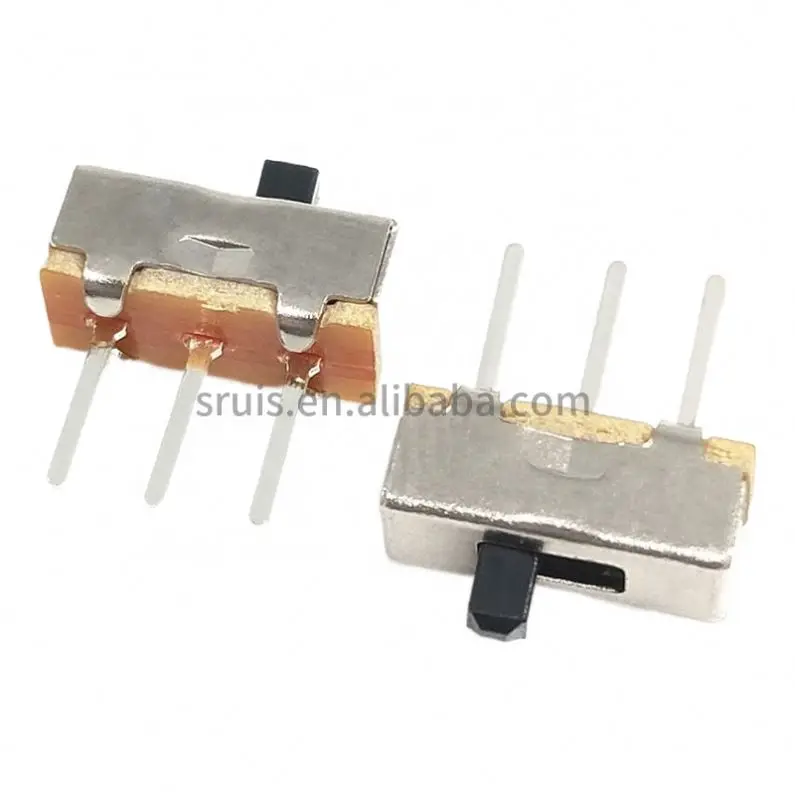 Interruptor On-off Mini Slide Switch Ss12d00 3pin 1p2t 2 Position High ...