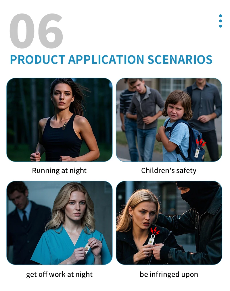 Women's Safety Self-Running Alarms with SOS - Image 7