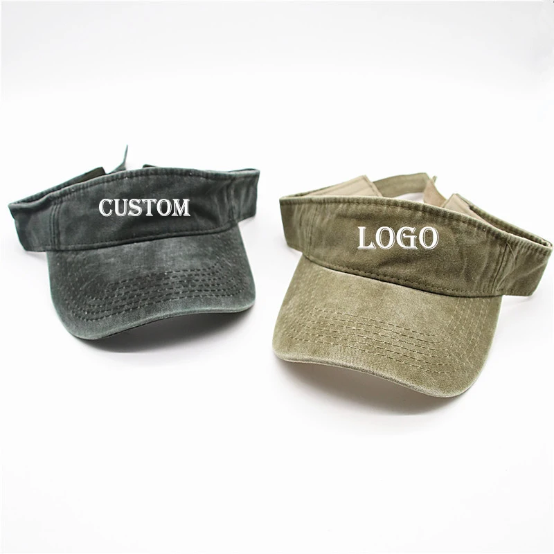 Custom Vintage Sun Visor Hat Sports 