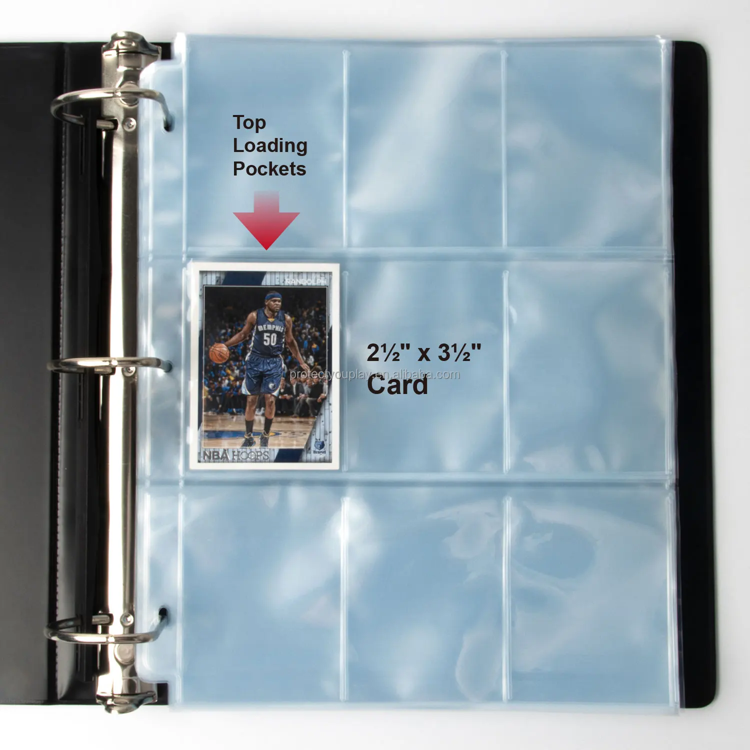 Card Pages 9 Pocket Trading Card Pages for 3 Ring Pokemon Baseball Card  Protector Sleeves Binder Sheets