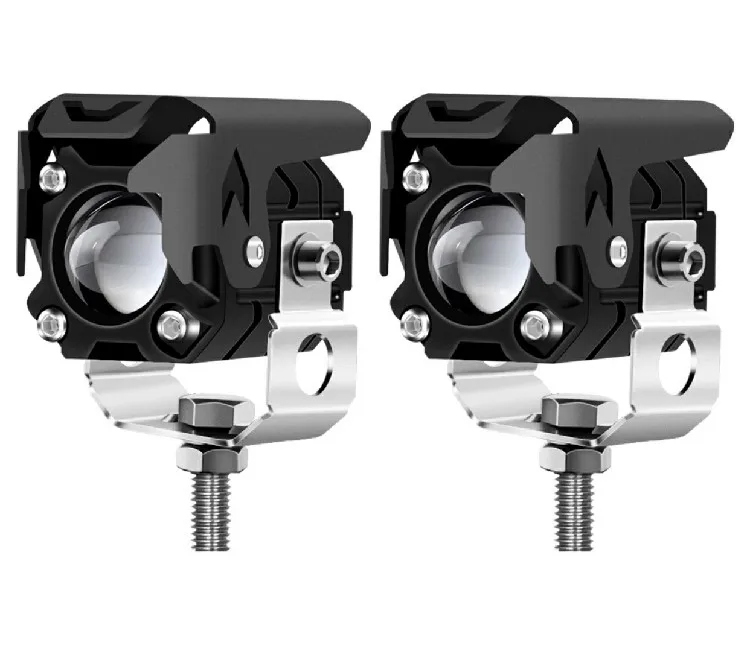 Newwind двойной цвет мини размер мотоцикл светодиодные вспомогательные Противотуманные фары высокой мощности 30 Вт, 12V 24V янтарь вспышки для внедорожных квадроциклов автомобиля