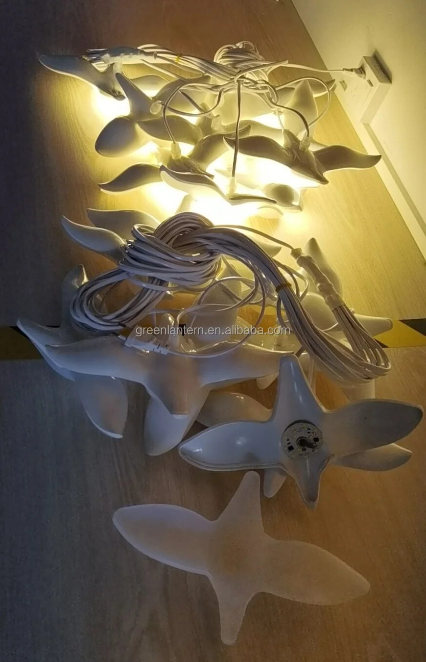 Led Chandelier Light Lamp 10 Seagulls Bird Design Lighting Art Shop