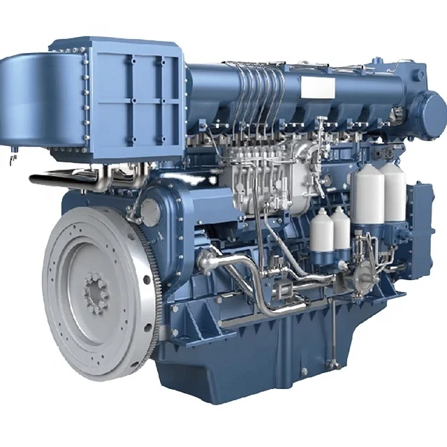 530KW Weichai 8170ZC720-2 Marine Diesel Engine - 720HP Power