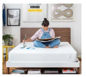 Customized White Bedding Set Bed Mattress