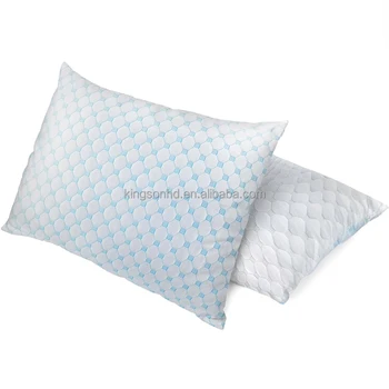 Bamboo Cooling Pillow, Shredded Memory Foam Pillows, Breathable Cooling Pillows for Sleeping