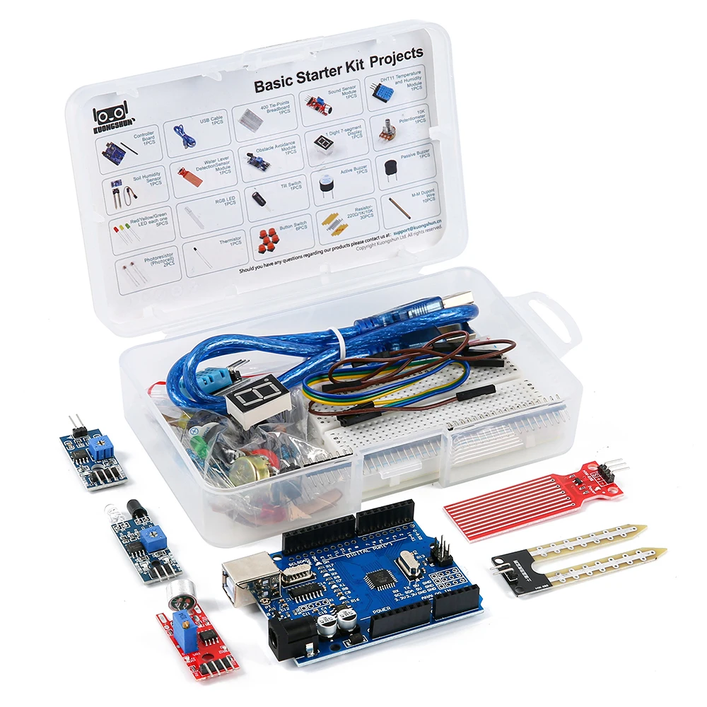 Robotlinking Basic Starter Kit Learning Kit with Tutorial for Arduino UNO R3