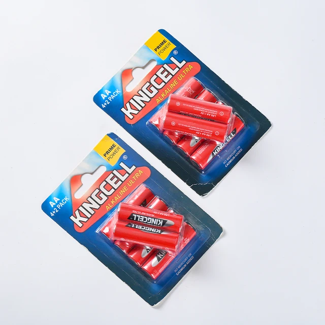 Non-rechargeable Alkaline Battery 1.5V AA LR6 for Toys Remote Control