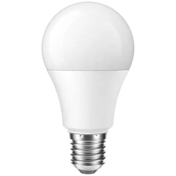 LED Plastic-coated aluminum high-light energy-saving light bulb without stroboscopic eye protection E27 screw bulb lamp