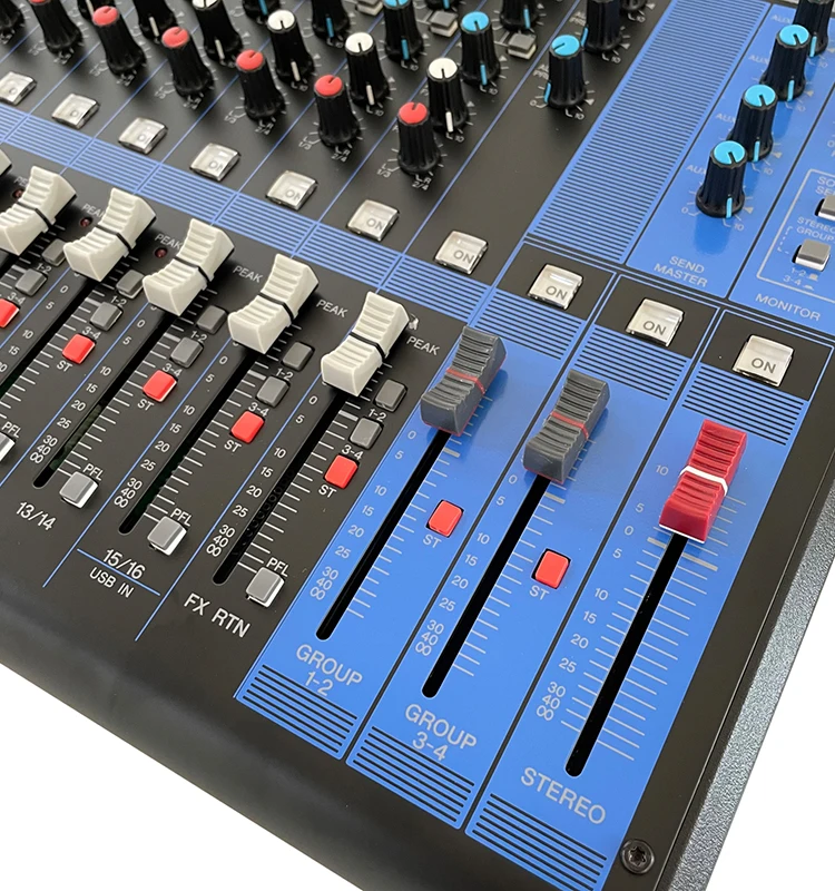 Oem Factory Wholesale Mixer Professional Audio Mixer 16 Channel Mixer