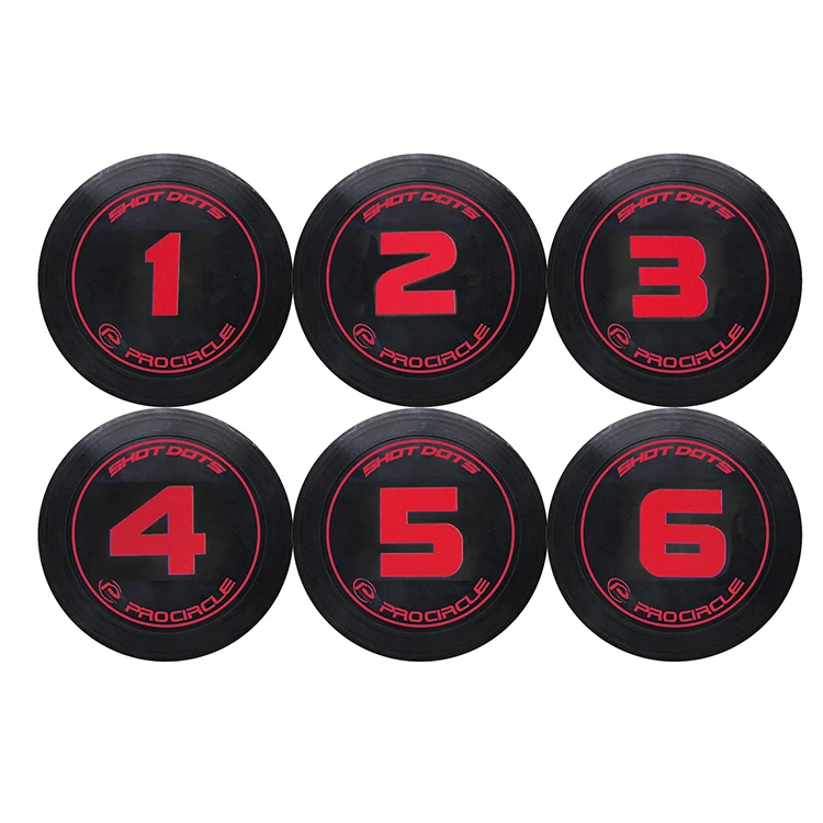 Customized Design Good Material Rubber Customize Logo Poly Spot Marker Agility Dots for Sport Training