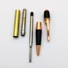 3 Shiny black+rose gold