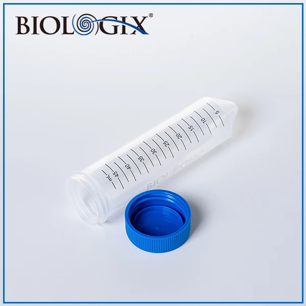 Конические центрифужные трубки 15 мл плоские насыпью для маркировки или конструкция с двойной