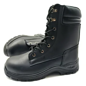 Safety Boots Are Water-Repellent Anti-Smash Anti-Puncture High-Top Lace-Up Autumn Steel Toe Outdoor Safety Shoes