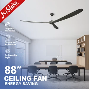 1stshine Ceiling Fan Indoor 88 Inches High Speed Electric DC Big Ceiling Fan
