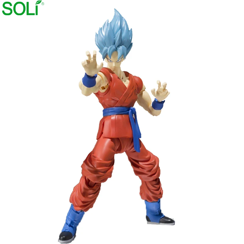 Blue Hair Goku Super Saiyan Goku Action Figure Dragon Ball Action Figure  Toys - Buy Jouets D'action De Boule De Dragon Product on 
