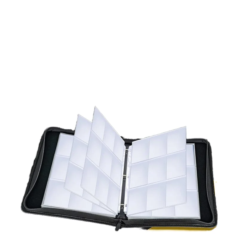 720 card binder Amazon.com: Rayvol Premium 12-Pocket 720 Card Binder, Ringless Trading Card Album Folder