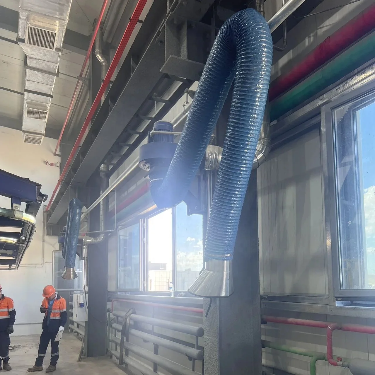 Industrial Swing Arm/fume Smoke Articulation Arm/powder Dust Collector