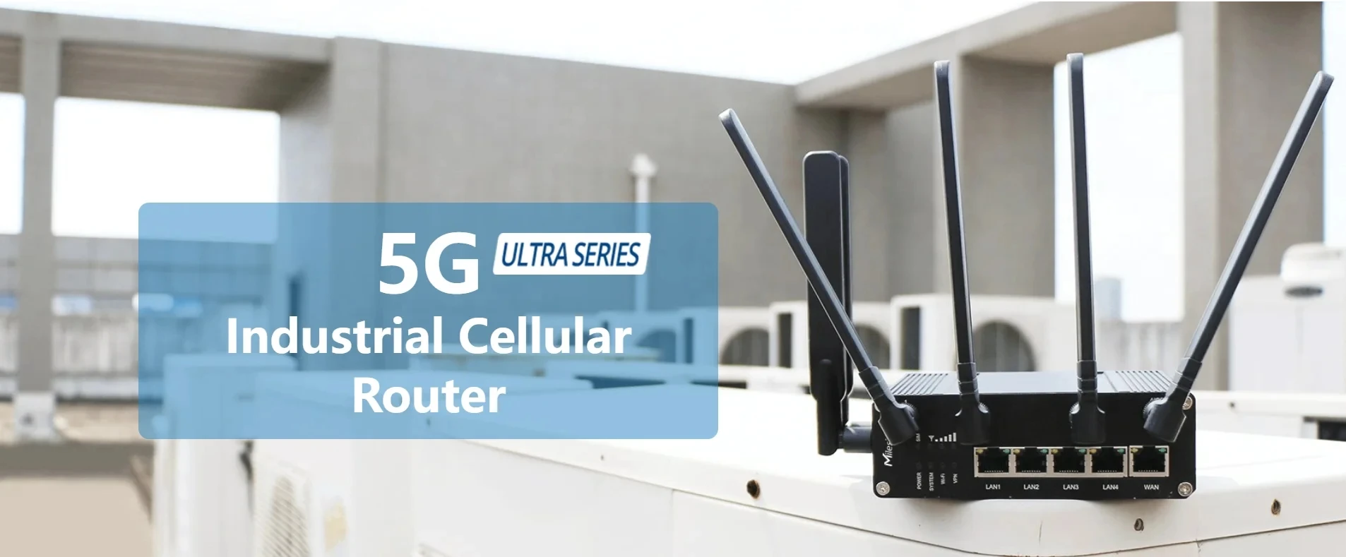 Milesight Ur75 Refine Industrial 4g Gsm Lte Gps Cellular Wi-fi Router ...