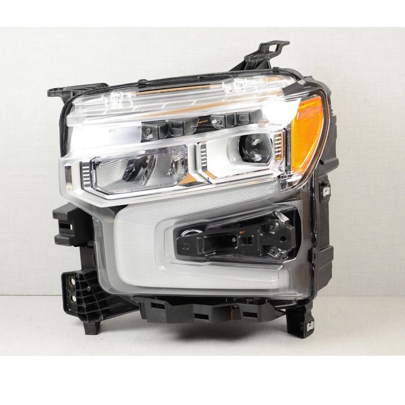Faros Antiniebla LED Negros Para Chevy Silverado 1500 2019-2022 Nueva Generación – Montaje Directo