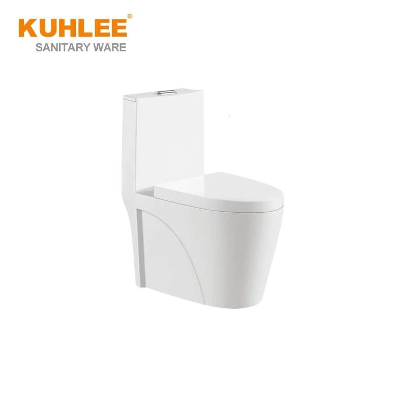 Factory Price Ceramic Sanitary Ware Bathroom WC Siphonic Washdown One Piece Toilet Bowl