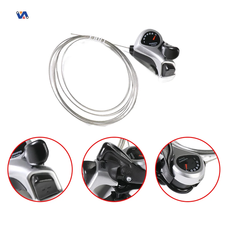 ภาพใหม่ OUXI V8 หลังขวาเครื่องเปลี่ยนความเร็วนิ้วมือจักรยานไฟฟ้าอะไหล่สําหรับ OXV8 ไฟฟ้า Ebike ระบบควบคุมความเร็ว