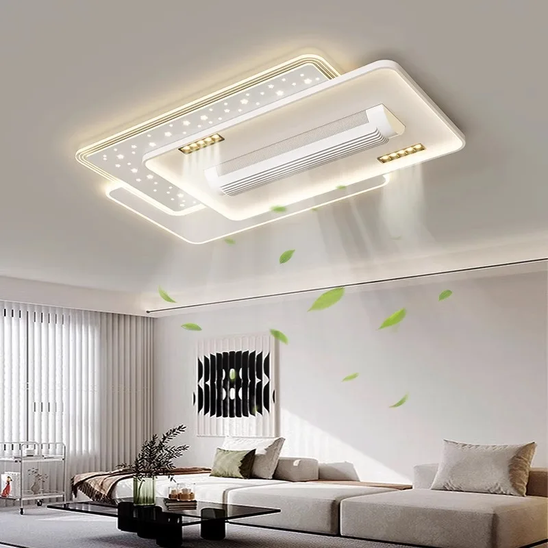 Smart Retractable Square Fan, Ceiling, Iron - detail 14