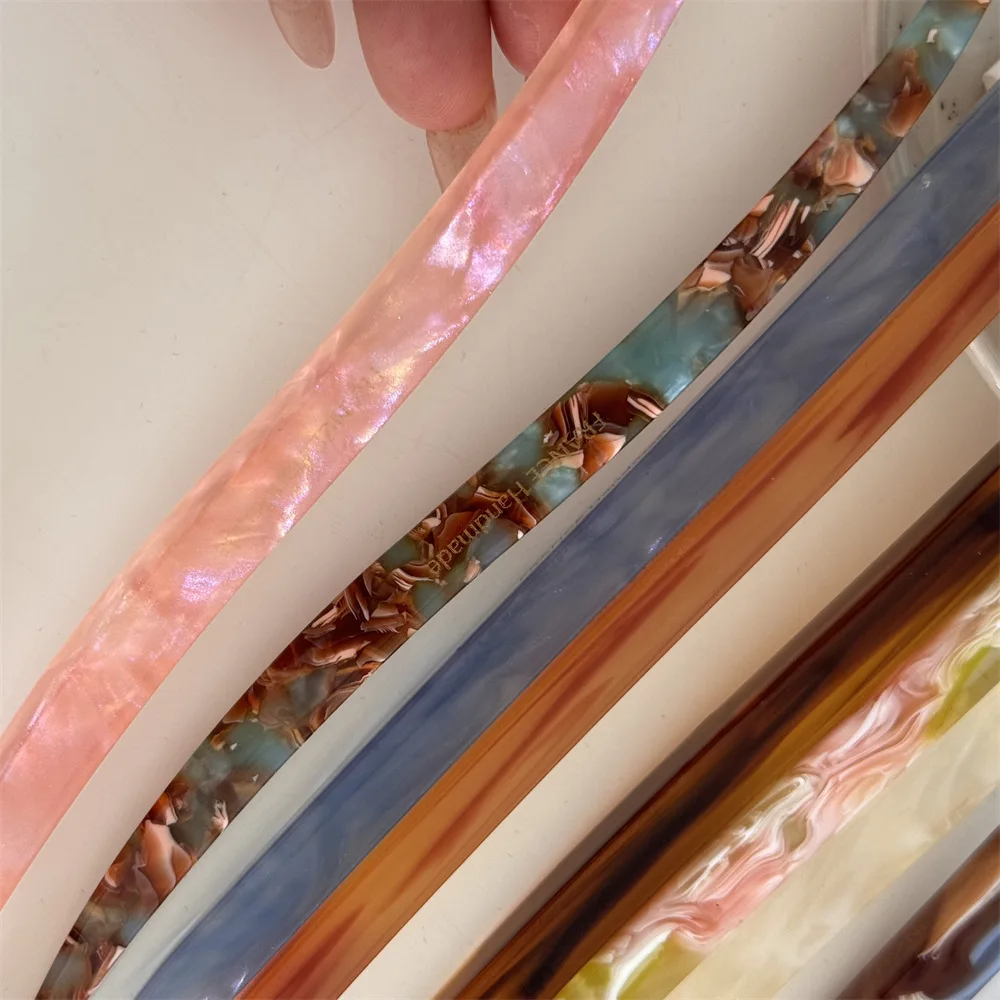 French Style Girls Hair Bun Maker Simple Acetate Hair Stick Fashion Customized Acetate Hairpin