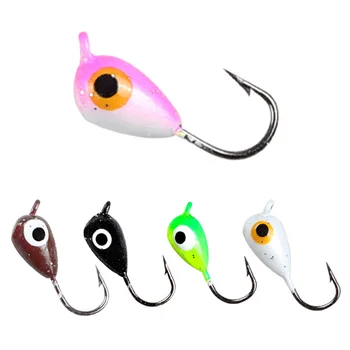 Wholesale 1.5g 1.7cm Ice Fishing Jig Paint Jigs Winter Ice Jigging Crappie Sunfish Perch Walleye Pike Fishing Lure Baits – Metal Jig – view 5