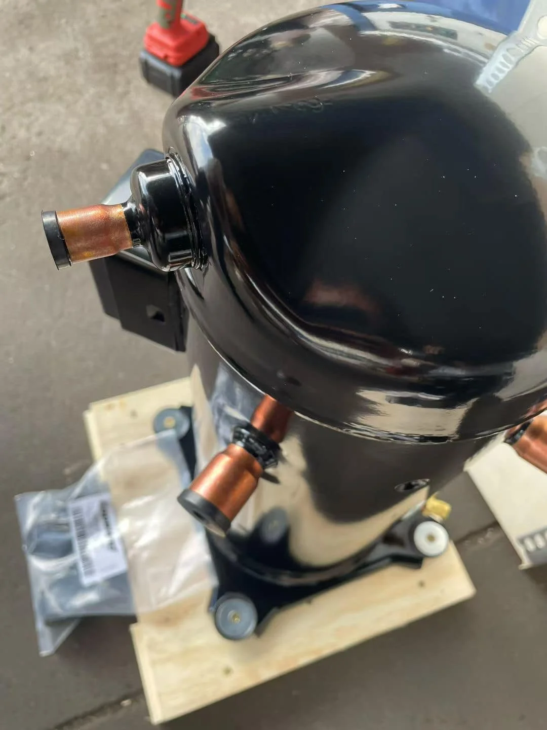 Scroll Compressor, 3PH, R410A, POE, ZP67KCETFD522 - detail 4