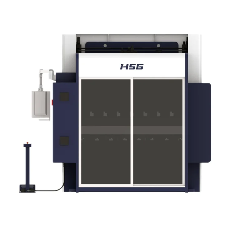 Metal Sheet Bending Machine with Safety Light Curtain Plate Metal Bender Factory Sales