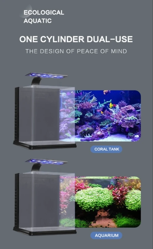 Factory Aquarium LED Small Mini Aquarium Fish Tank for Betta Fish ...