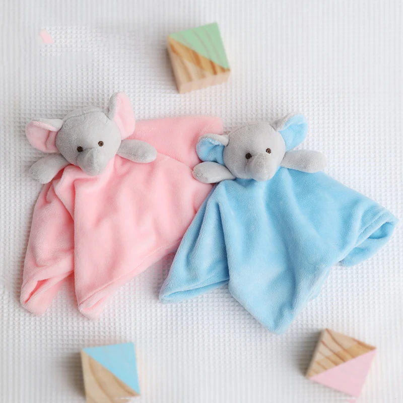 Custom Make Organic Cotton Baby Stuffed Plush Doudou / Bunny Comforter ...