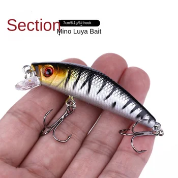 Cheery Minolua Plastic Bass Bait 7CM-8.1G Micro-Object Remote Floating Water Hovering Bottom Fishing Ocean Beach Set – Lure – view 3