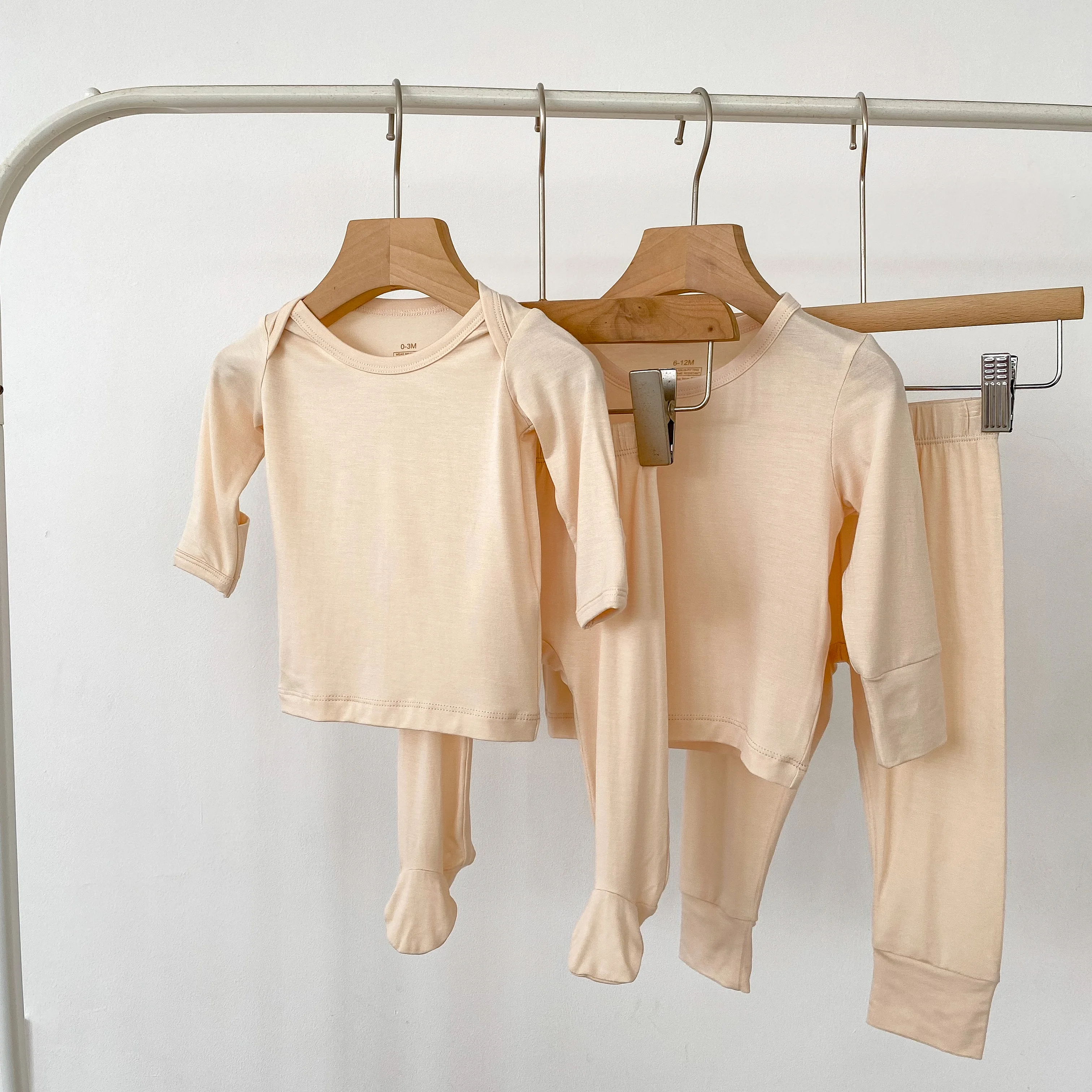 Engepapa Bambus Baby Pyjama Kleidung Set Baby Kleidung Solid Color Anzug  Jungen und Mdchen Bambus Pyjama| Alibaba.com