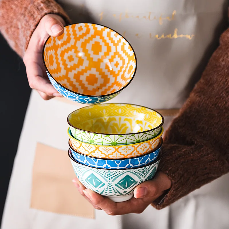 New Arrival Best Seller 4.75 Inches Bohemian Style Ceramic Party And