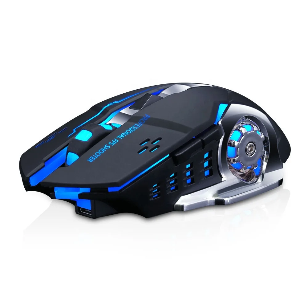 高感度1600dpi RGB有線ゲーミングマウス 2.4GHz 6ボタン エルゴノミクス
