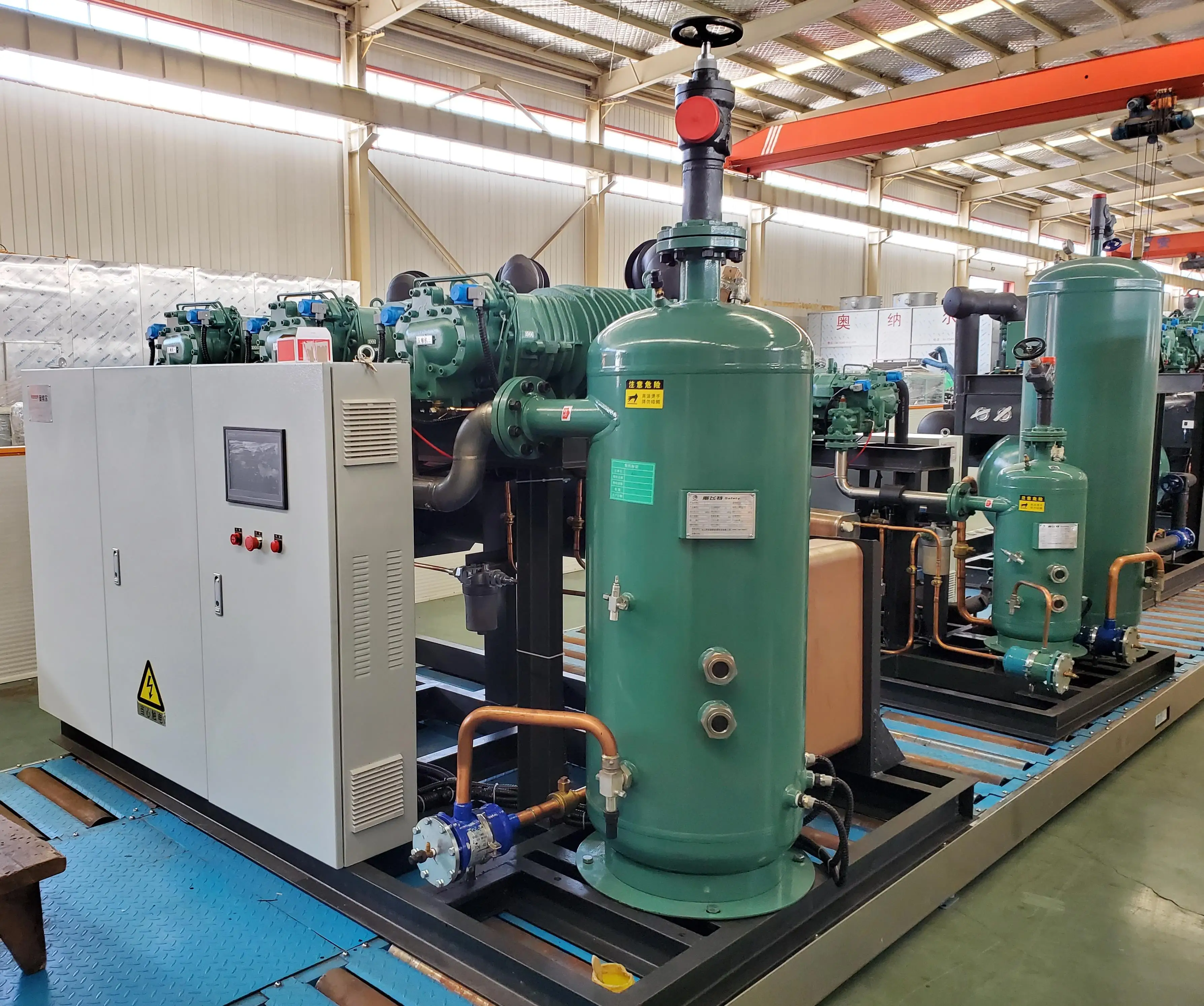 R507 refrigerant environmentally friendly refrigeration device for food cold chain applications
