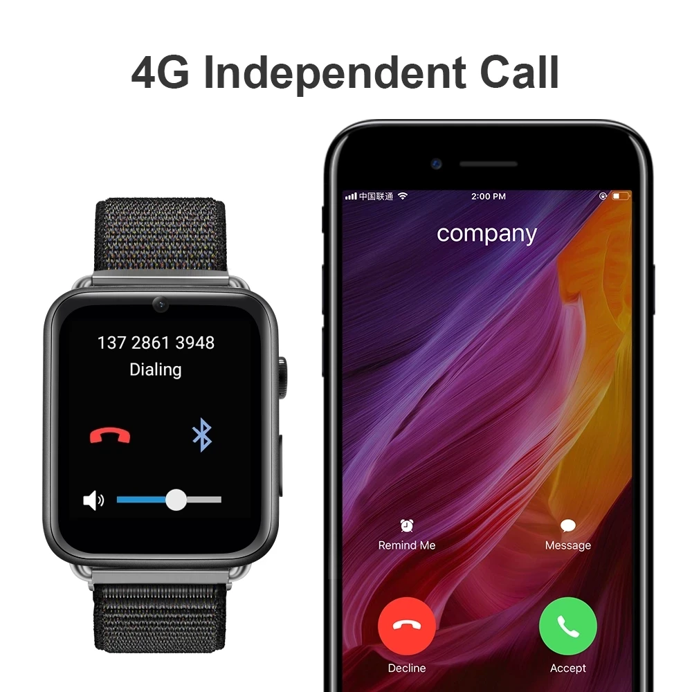 LMFO LEM10  4G スマートウォッチ 3G+32G LEMFO LEMP Smart Watch - 4G Full Netcom, Dual Camera