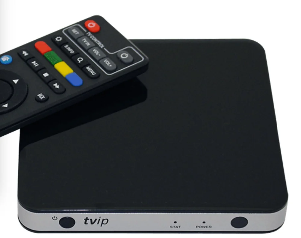 Schwarz & Weiss TVIP S-BOX v.605 4K HEVC HD Multimedia Android 6.0 