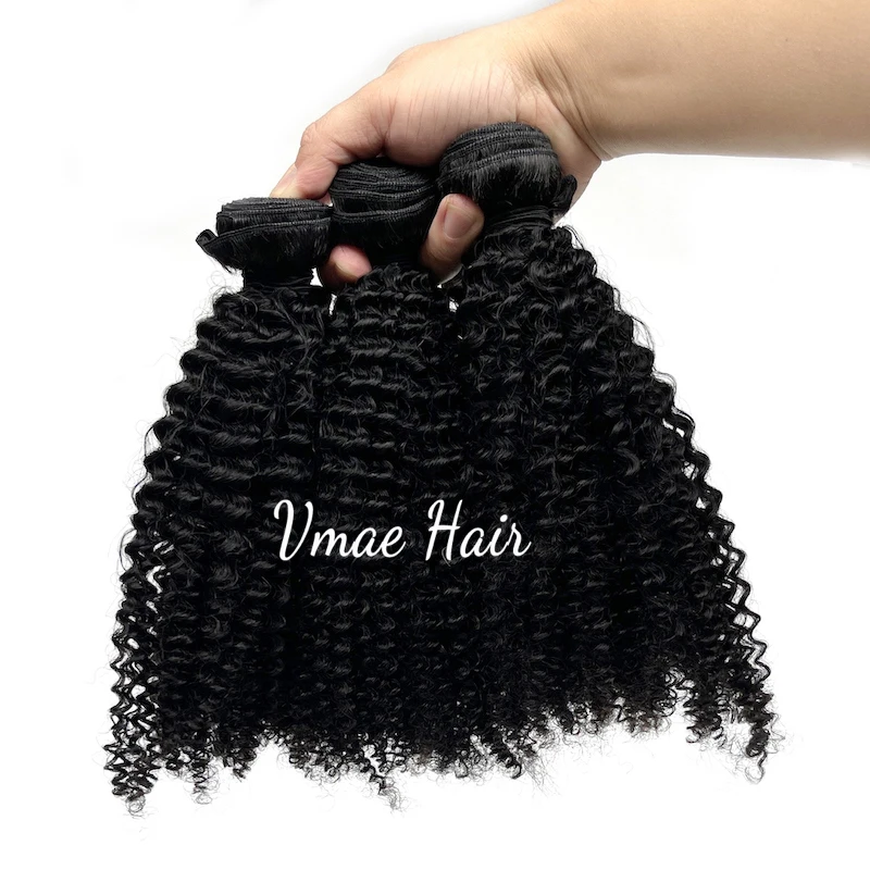 Vmae Wholesale Mongolian Unprocessed Remy Hair Raw Weft Human Bundles ...