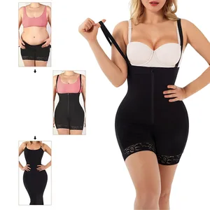 Tummy Control Body Shaper for Women Slimming High Compression BBL Fajas Colombianas Para Mujer Shapewear Under Bust Faja Sheath