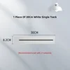 The track is 30cm white