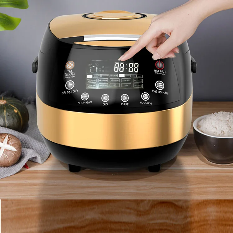 voltage: 220V Smart rice cooker 5L Rice Cooker Multi-Function Rice Cooker  Square modern rice cooker