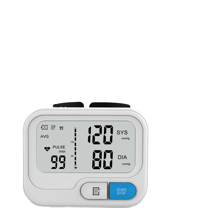 Digital Wrist Blood Pressure Monitor for Upper Arm Accurate BP Machine with Voice