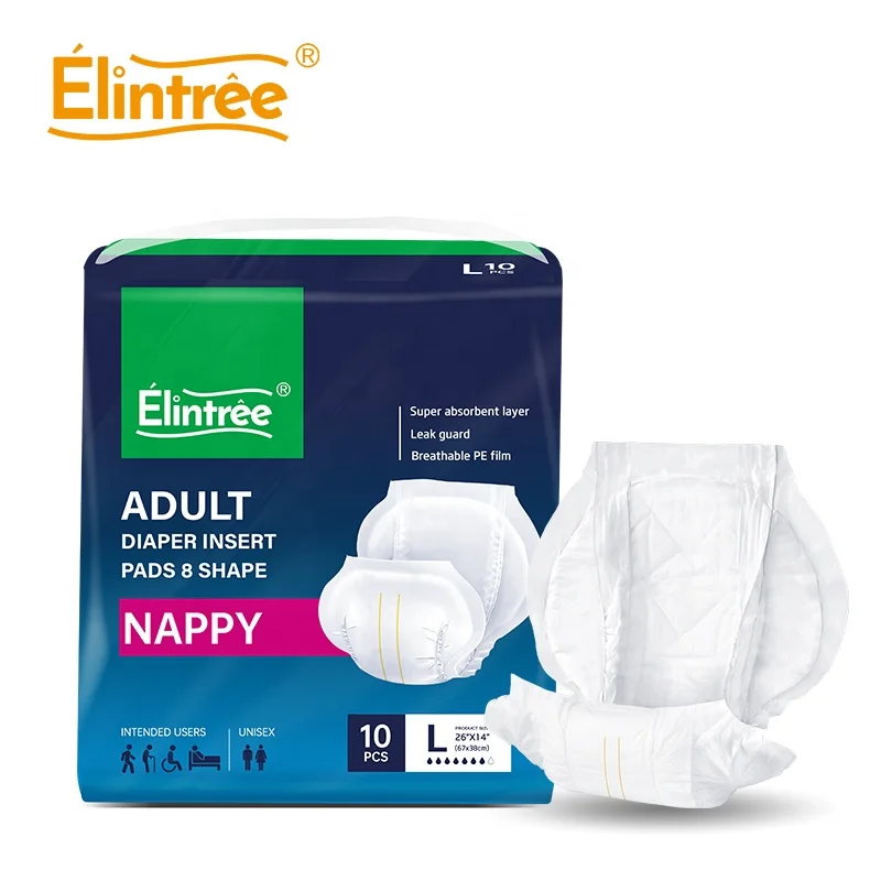 8 shape incontinence pads