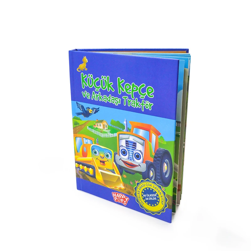 Professional Factory Hardcover Book Printing Custom Drawing Colorful Cover Children's Board Book Baby 3D Pop up Book