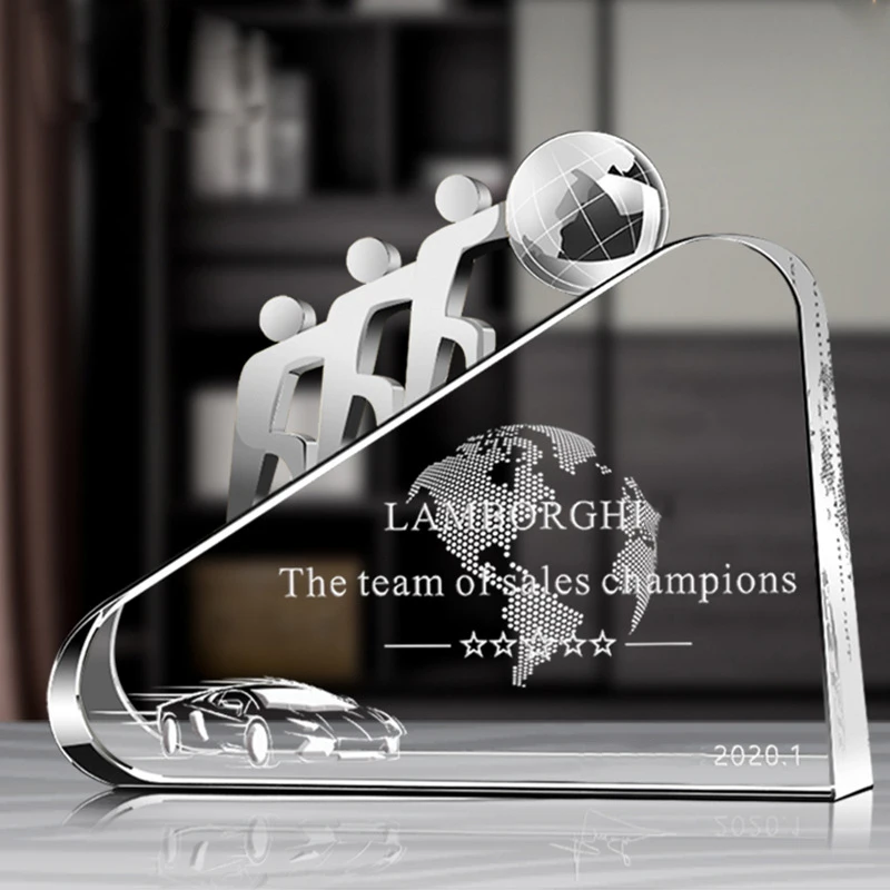 Crystal Trophy Custom Shape Blank Crystal Glass Star Cup Award Trophy Shape Crystal Glass Trophy Award Diamond