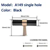 A149 Single Hole Black
