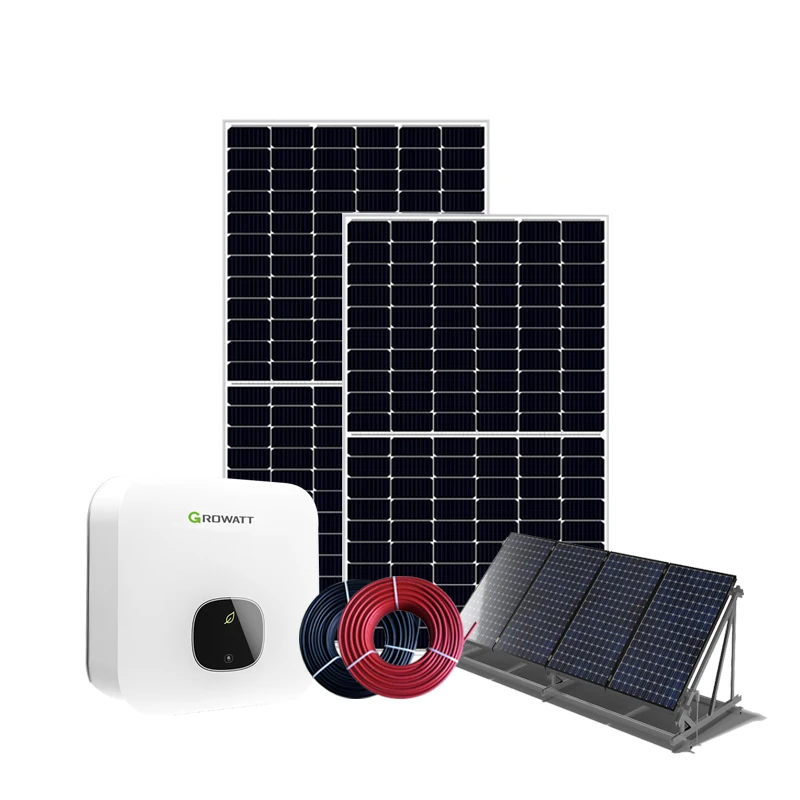 Lovsun cheap on grid solar system solar panel system on grid 5kw for home