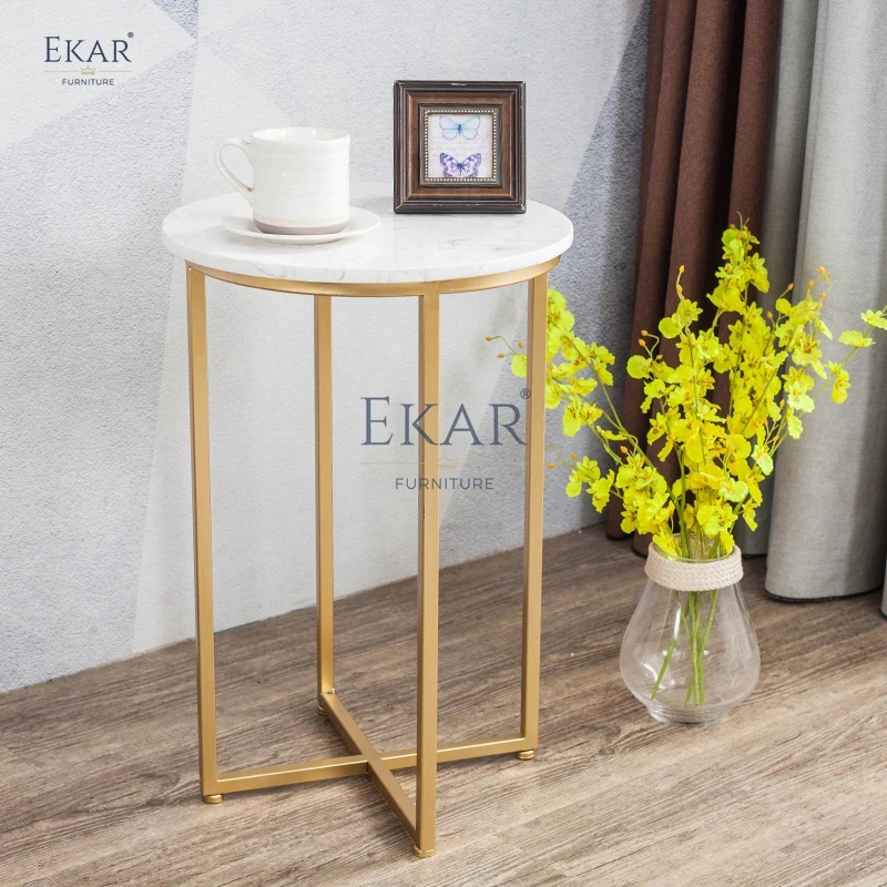 product new style metal legs luxury marble table top living room furniture corner table-59